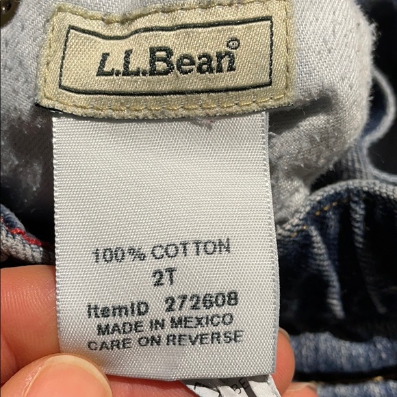 4/$20 Boys L.L Bean Straight Leg Jeans Sz 2 - Picture 2 of 3